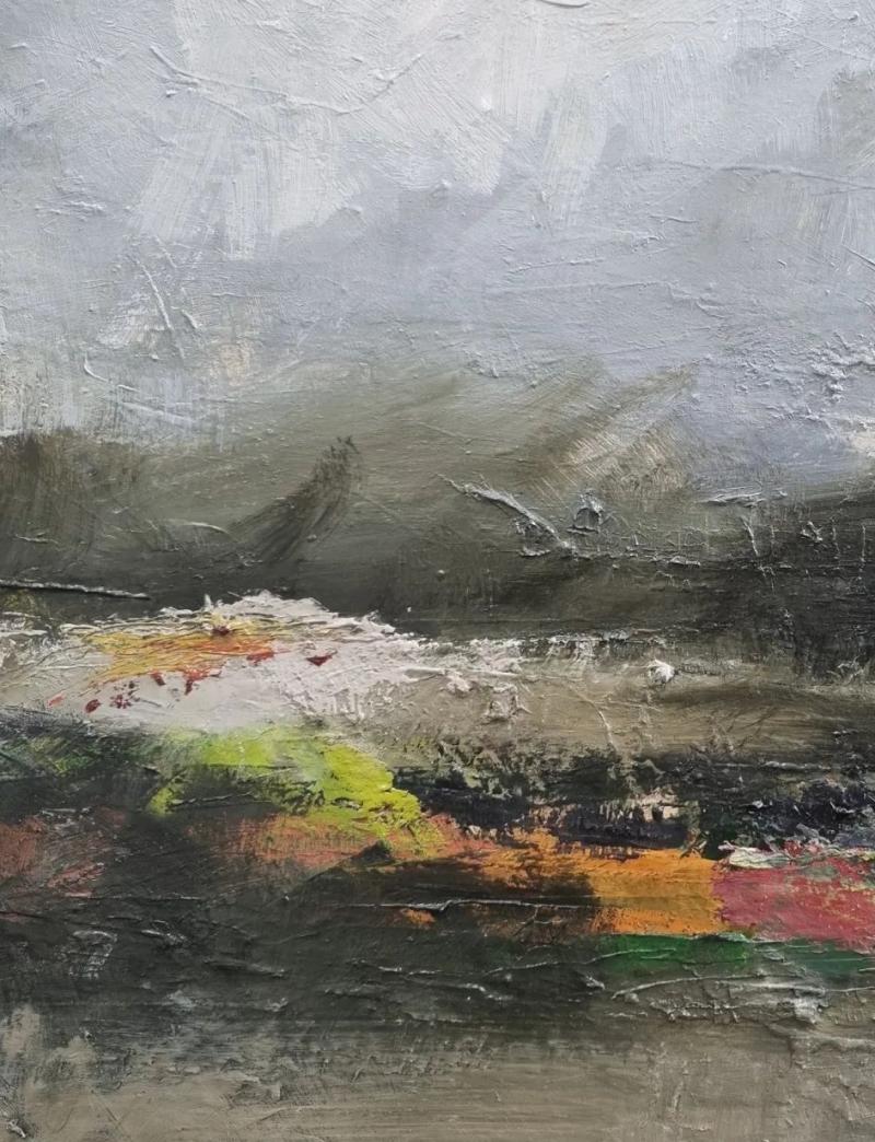 Hand Painted Modern Canvas Art Painting