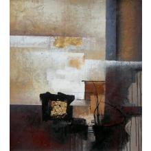 Hand Painted Acrylic Abstract Canvas Art